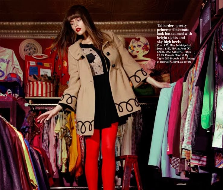 Vintage Store Shopping Dressing Room Storefront Fashion Editorial