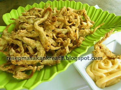 RESEP JAMUR CRISPY RENYAH DAN GURIH - Aneka Resep Masakan 