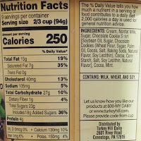 click for nutrition facts or ingredients