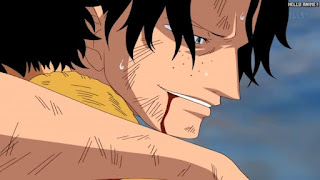 ワンピースアニメ 頂上戦争編 483話 エース Portgas D. Ace | ONE PIECE Episode 483