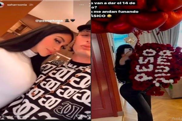 La nueva novia de Peso Pluma publica su regalo de San Valentín tras anunciar su ruptura con Nicki Nicole