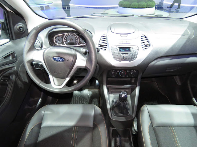 Novo Ford Ka 2017 Trail - interior