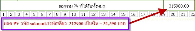 รวมรายได้ของเราจากสายงานทั้งหมด