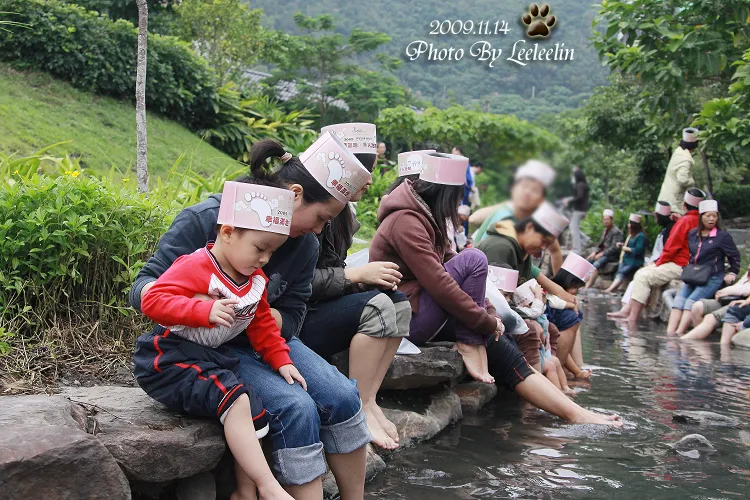 金氏世界紀錄活動｜千人泡溫泉｜礁溪湯圍溝溫泉公園