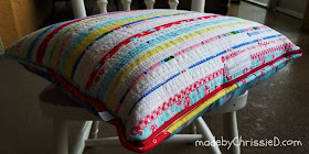 An Engagement Cushion by www.madebyChrissieD.com