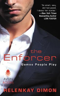 romance novel covers, romantic suspense, The Enforcer by HelenKay Dimon