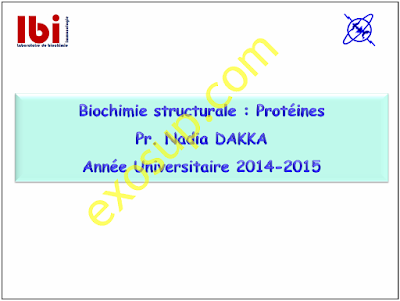 cours biochimie structurale svi s3