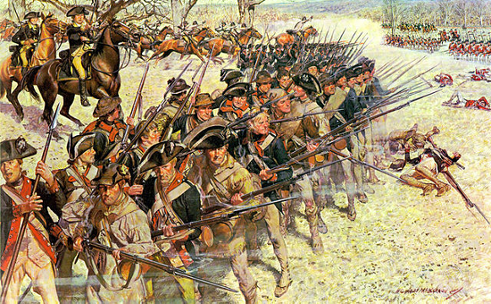 “Battle of Guiliford Courthouse 15 March 1781” by H. Charles McBarron