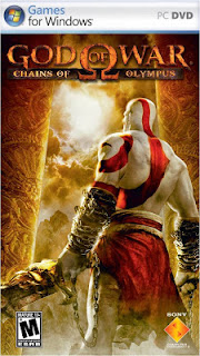 God of War Chains Of olympus pc dvd cover art