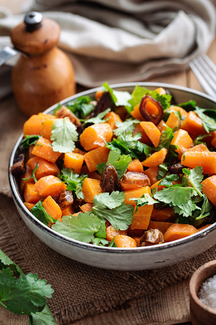 Salade de carottes aux dattes