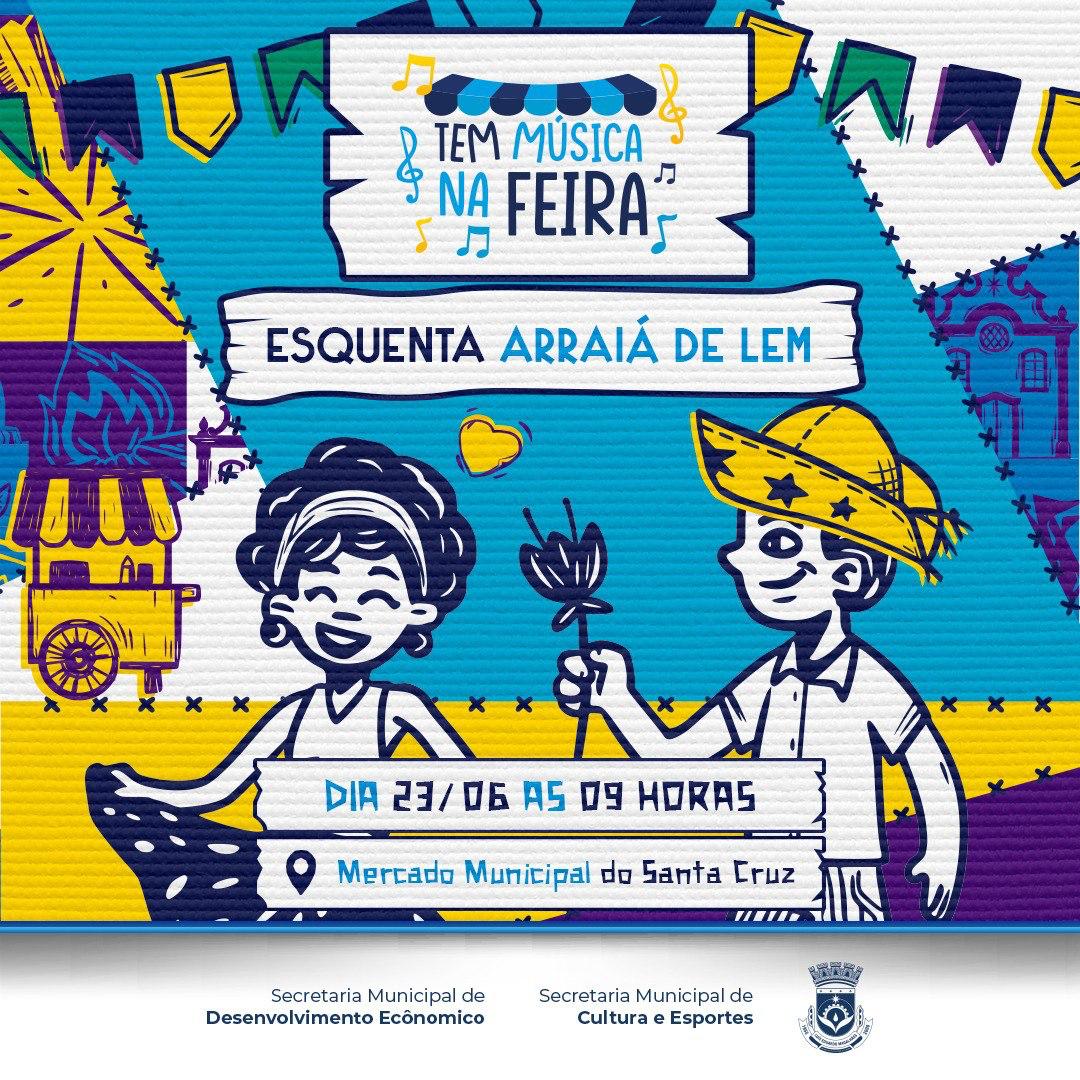 ESQUENTA ARRAIÁ DE LEM SERÁ REALIZADO NESTE DOMINGO, DIA 23