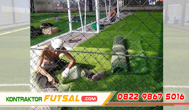 Biaya Pembuatan Lapangan Futsal Rumput Sintetis