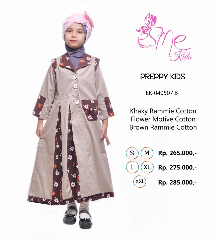 Fera Busana Koleksi Baju Anak Esme Kids Edisi Preppy Kids