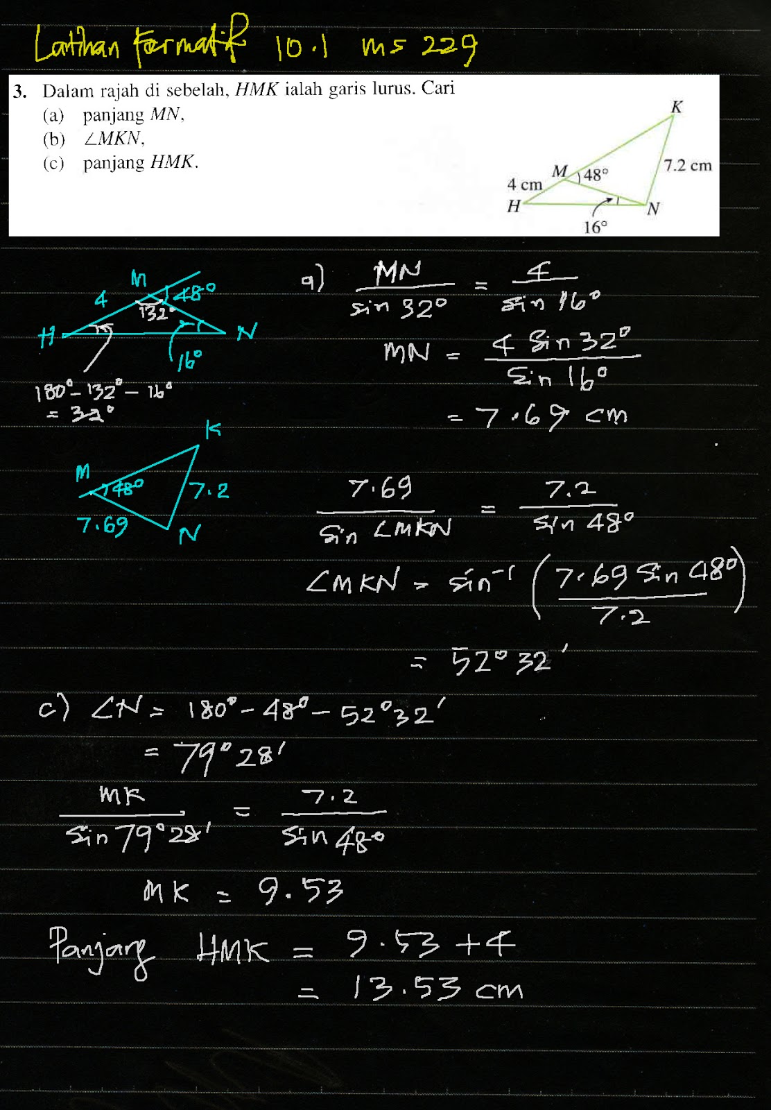 Cikgu Azman - Bukit Jalil: F4 Add Math Bab 10 Latihan 