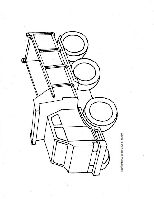 finest truck coloring pages