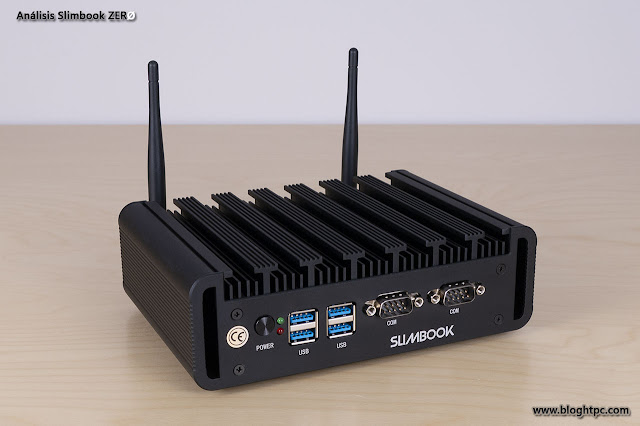 EXTERIOR MINI PC FANLESS SLIMBOOK ZERO