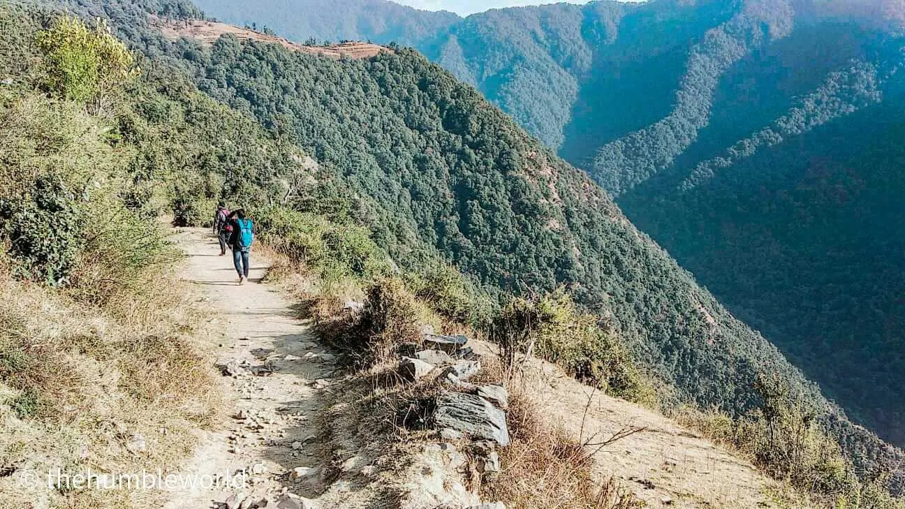 Approaching towards Nag Tibba Base Camp