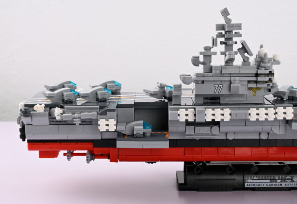 Nifeliz Nimitz-Class Aircraft Carrier Compatible With Lego