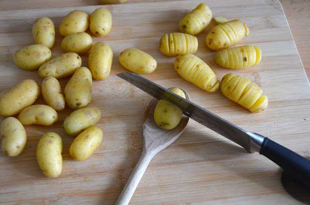 HASSELBACK KARTOFFELN