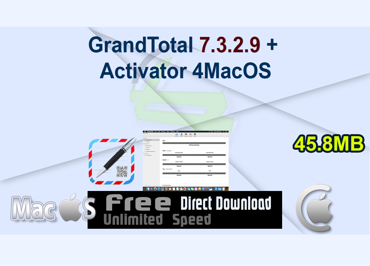 GrandTotal 7.3.2.9 + Activator 4MacOS