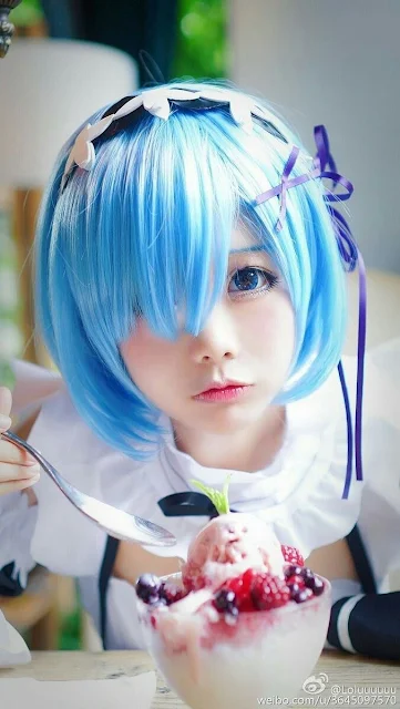 20+ Best Cosplay Rem dari Anime Re-Zero Paling Cantik dan Seksi