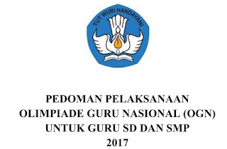 Pelaksanaan Olimpiade Guru Nasional