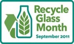 recycle glass month