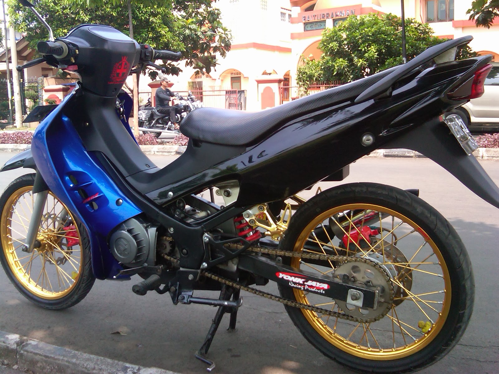 Kumpulan Gambar Motor Drag Satria 120 R Terlengkap Kinyis Motor