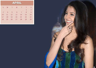 New Year Calendar 2011 - April