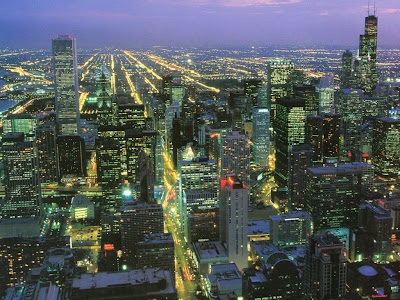 Night Lights wallpaper cityscape, Singapore,Chicago | Desktop Wallpaper
