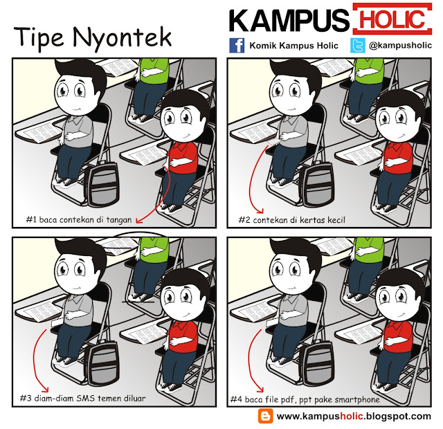 #020 Tipe Nyontek ala mahasiswa