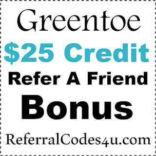 Greentoe.com Coupon Code 2023, Greentoe Referral Program 2023, Greentoe Sign up Bonus