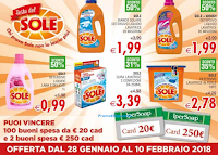 Logo IperSoap: Vinci la spesa col pulito di Sole! In palio buoni spesa da 20€ e 250€