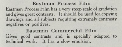 Eastman Professional Films