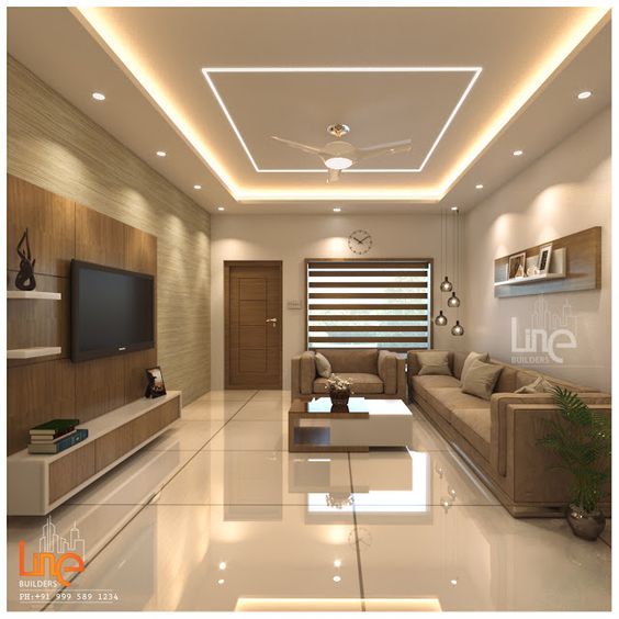 Moderne best Simple pop wall niche ceiling interior ceiling designs and patterns for drawing room for-living room and hall latest tv stand gypsum board wooden.