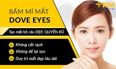 Bấm mí mắt dove eyes