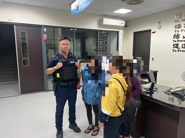 ▲彰化溪湖警方透過社群媒體分析，成功尋回失聯6天的未成年少女，順利讓她與家人團聚返家，母親感謝警方熱心協助。（彰化警方提供）