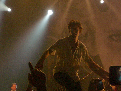 Matisyahu crowd surfing at Terminal 5.