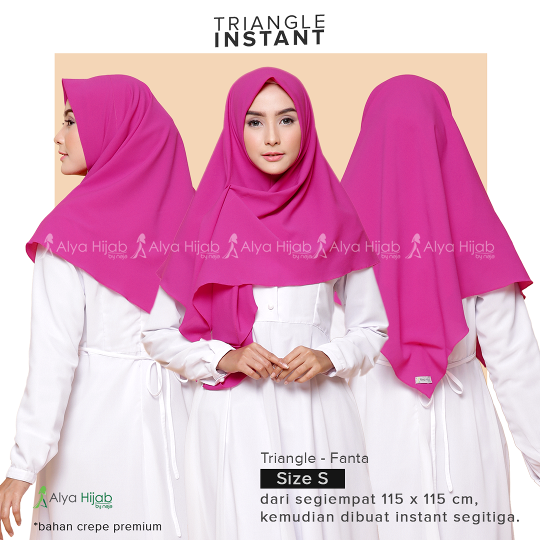 Jilbab Instant Segitiga Hijab Instan Yang Bisa Dikreasikan Lebih