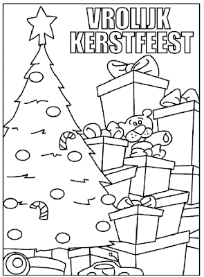 Christmas Tree Coloring Pages for Kids