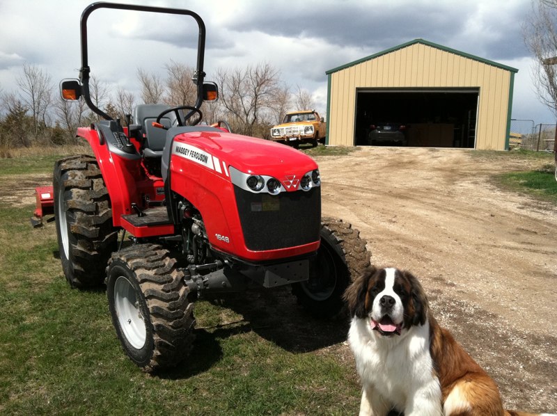 Bear Butte Gardens BLOG: Red Tractor