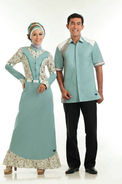 9 Model  Baju  Gamis Variasi  Batik  Terbaru