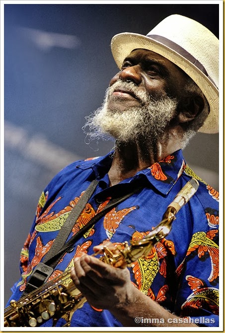 Pharoah Sanders. Plaza de la Trinidad, Donostia 2013