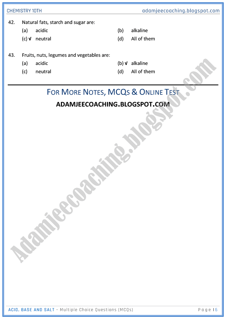 acid-base-and-salt-mcqs-chemistry-10th