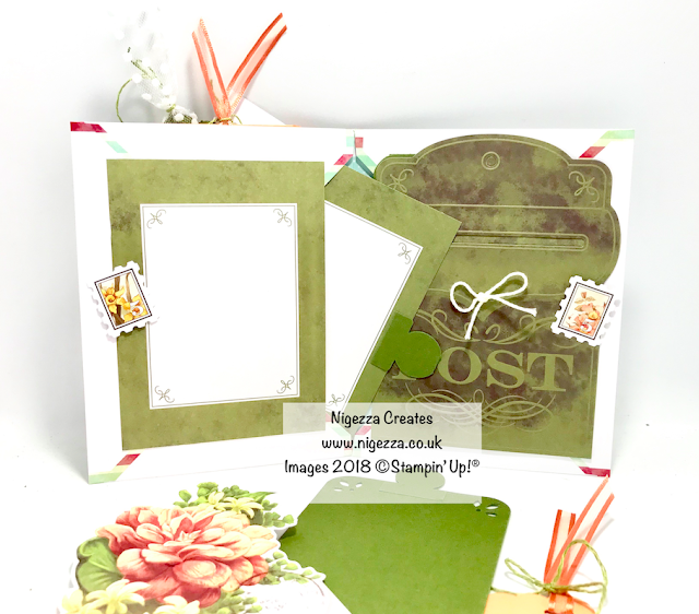 Mini Album From Stampin' Up! FREE Card Kit Precious Parcel Nigezza Creates