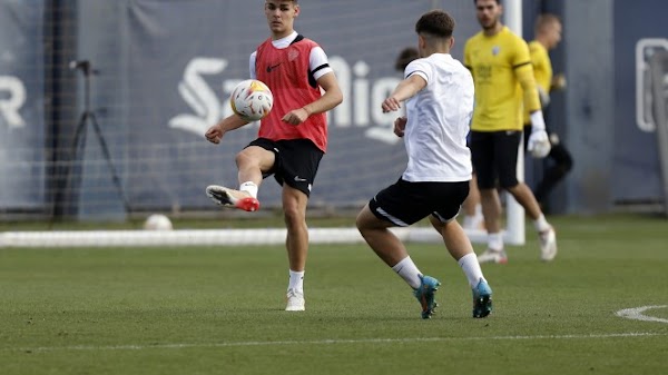 Málaga, miércoles de doble sesión de entrenamiento