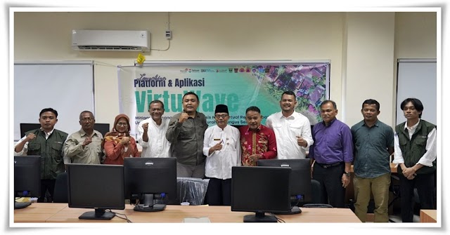 Tim Innovillage Virtu Wave Kenalkan Teknologi Meta Virtual Reality Simulasi Mitigasi Bencana tsunami