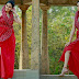 Anniyan Movie Fame Sadha Latest Hot Photoshoot In Sleeveless Red Gown