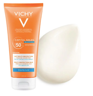 soin cou jeunesse ride Vichy solaires 50 SPF