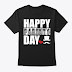 American flag Happy parents Day T-shirt